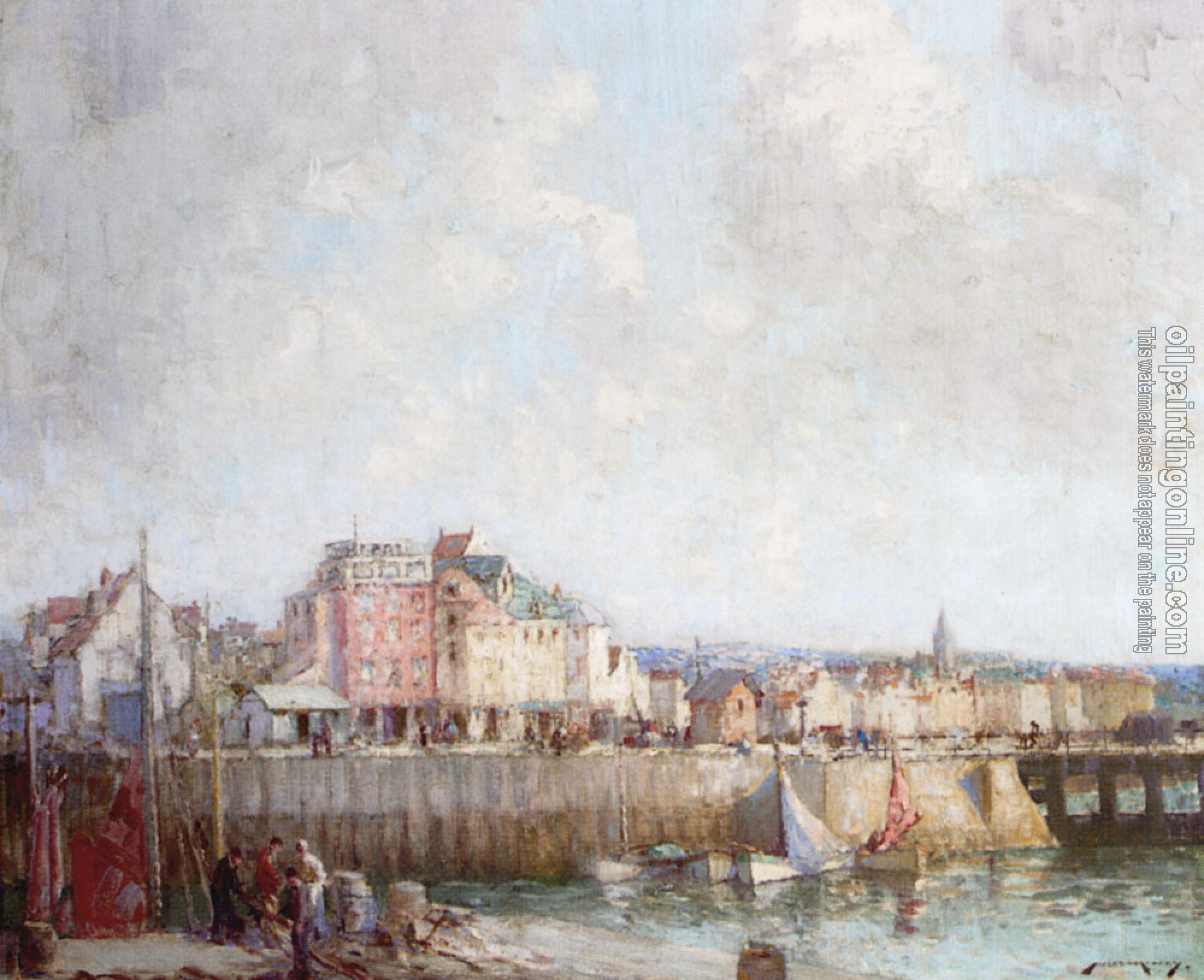 William Lee Hankey RWS - Dieppe